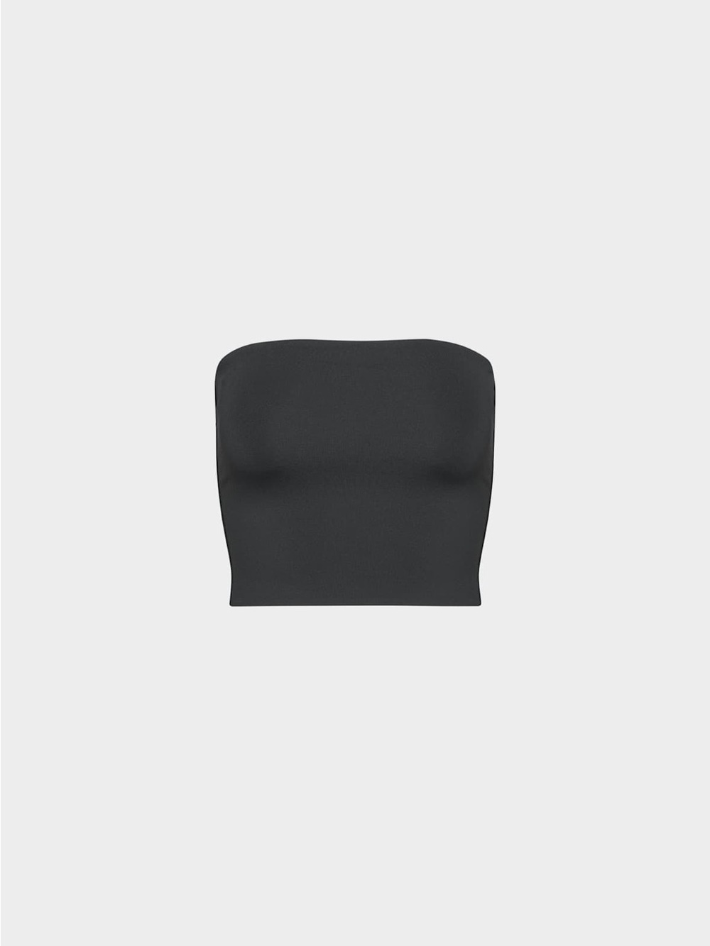 Babaton Black Strapless Bandeau Tank Top